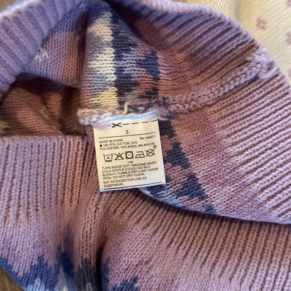 Janie and Jack Long sweater dress - Picture 4 of 4